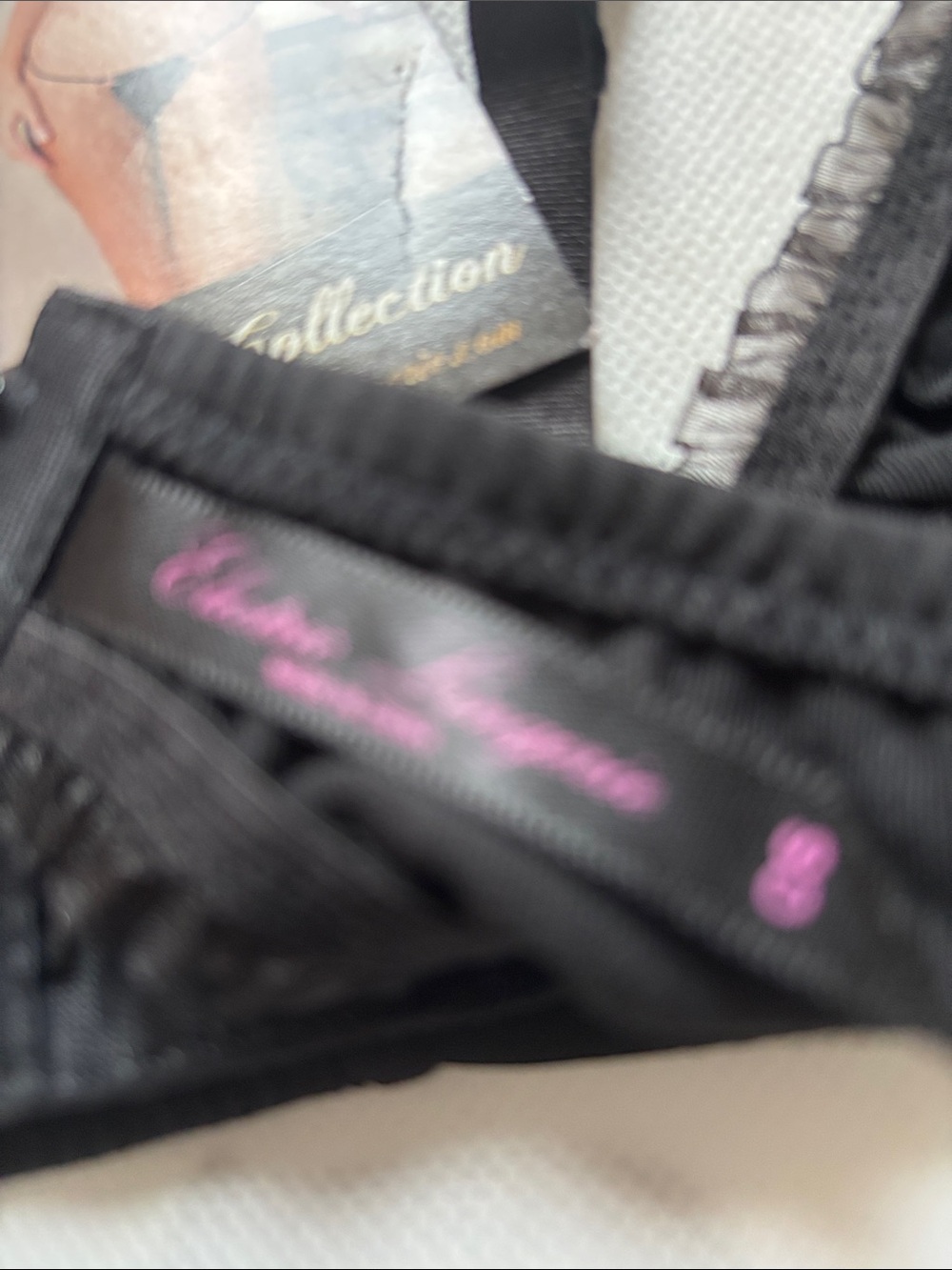 Electric Lingerie NWT Black Lace-Trim Bralette SMALL - Picture 8 of 17